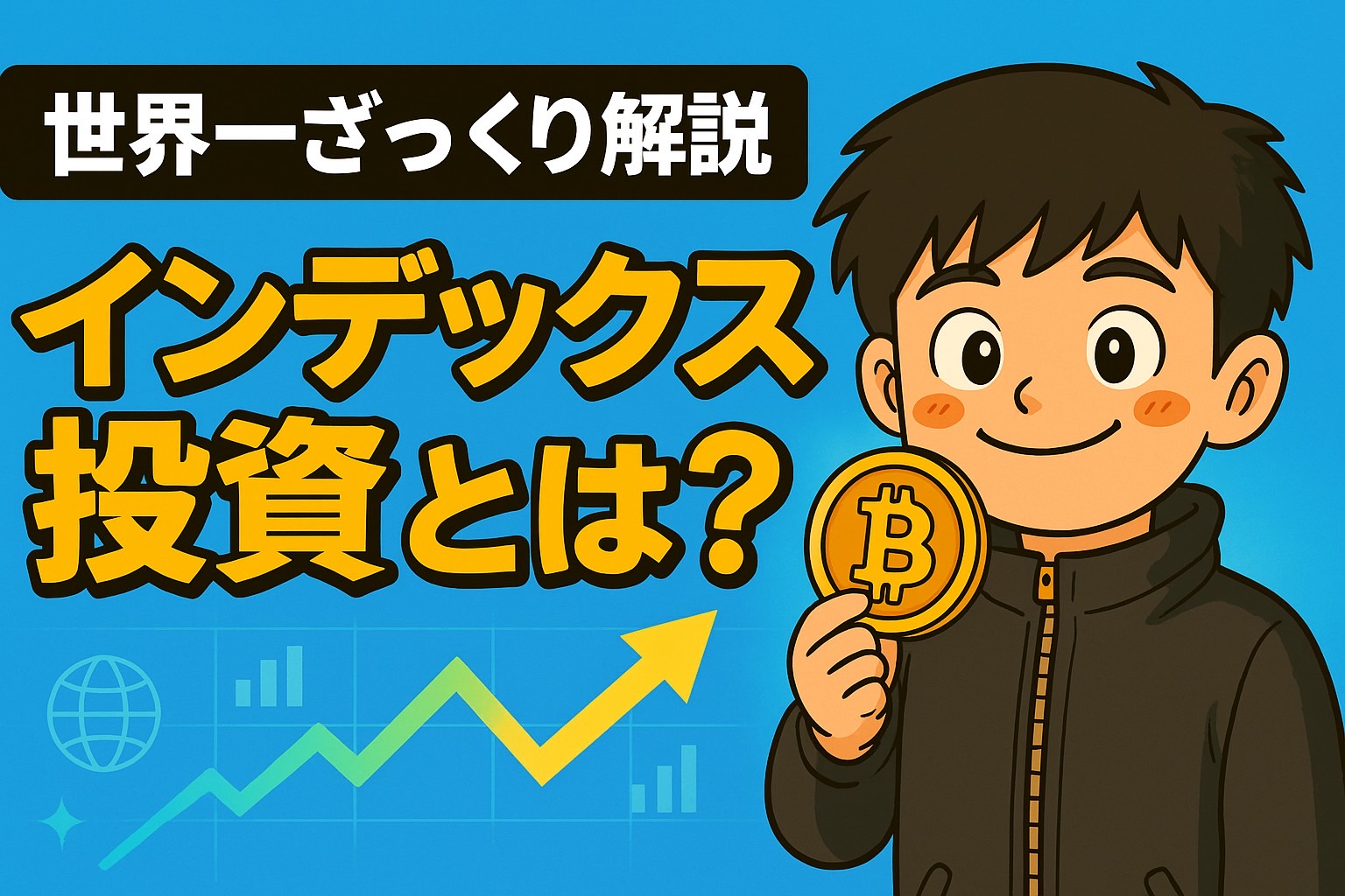 インデックス投資とは何か?日経平均やS&P500など指数に連動する投資信託の仕組みを初心者向けに解説。メリット・デメリットや仮想通貨投資との違いも紹介します。
